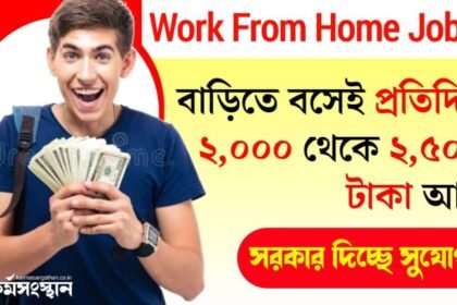 Work From Home Job For Students: বাড়িতে বসেই প্রতিদিন ২,০০০ থেকে ২,৫০০ টাকা আয়! সরকার দিচ্ছে সুযোগ